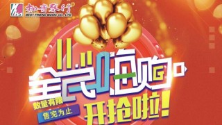 雙十一全民嗨購電聲套裝促銷(xiāo)